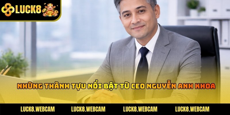 CEO nhận giải thưởng vinh danh nhà lãnh đạo xuất sắc trong năm vừa qua