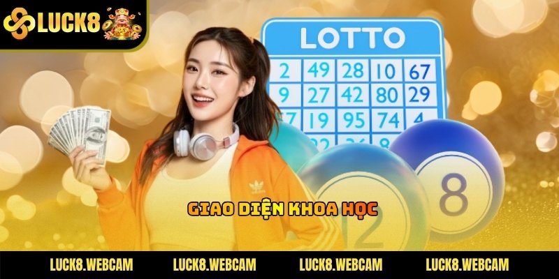 Giao diện khoa học giúp người dùng thao tác đặt cược vô cùng dễ dàng